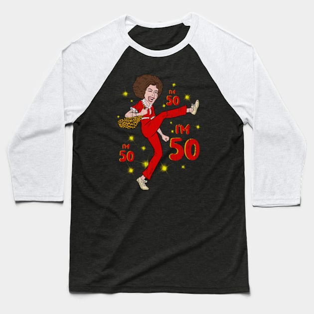 Vintage molly shannon Baseball T-Shirt by upincawabuba